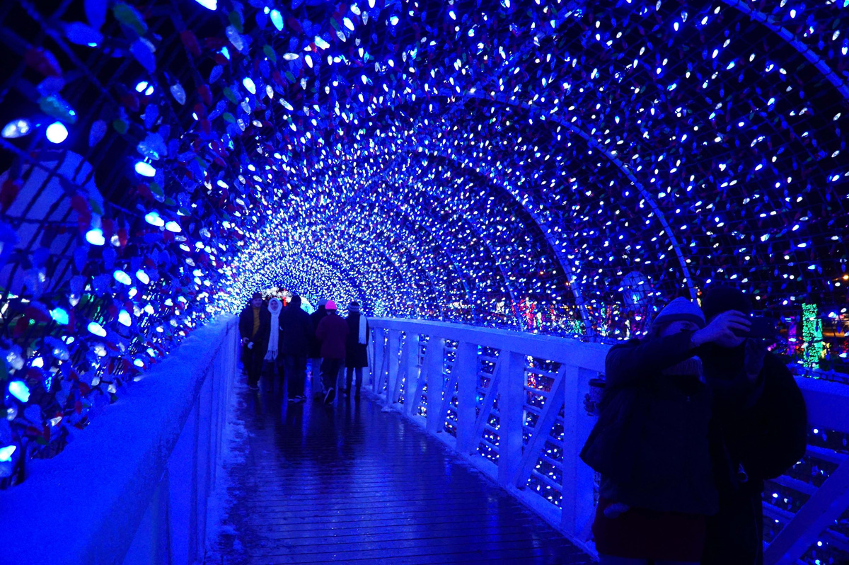The Bridge at Rhema Christmas Lights Rhema Lights